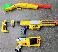 3 Nerf Guns