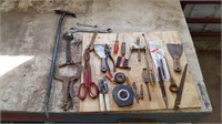 Pry Bar, Crescent Wrenches, Gear Puller, Etc