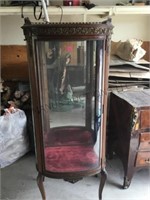 ANTIQUE FRENCH CURIO CABINET