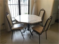 KITCHEN DINETTE SET WITH 4 CHAIRS