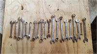 Lot of 20 Wrenches