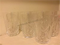 WATERFORD TUMBLER GLASSES 9