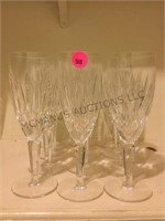 WATERFORD LONG STEM GLASSES 12