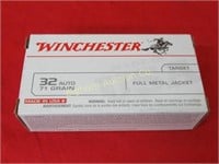 Ammo: .32 Auto Winchester 71 Gr. FMJ 50 Rounds