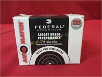Ammo: 22 LR Federal Auto Match 325 Rounds