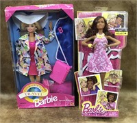 Light Up Heart and International Travel Barbie