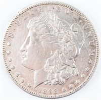 Coin 1893-CC  Morgan Silver Dollar Extra Fine