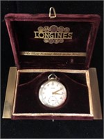 Vintage Longines Gold Filled Pocket Watch