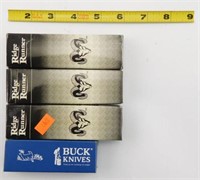 Lot #64 - (4) Knives all (nib): (3) Ridge Runner