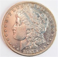 Coin 1903-S  Morgan Silver Dollar Extra Fine
