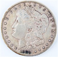 Coin 1888-S Morgan Silver Dollar Nice!