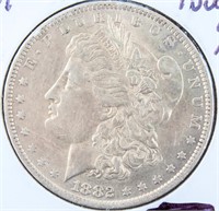 Coin 1882-O/S Morgan Silver Dollar Extra Fine