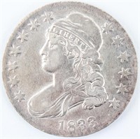 Coin 1833 Bust Half Dollar Choice! AU