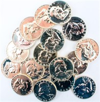 Coin 20 Proof 1959-P Franklin Half Dollars