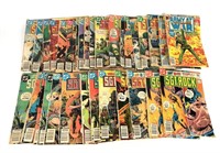 Assortment Of Vintage "Sgt Rock" Comic Books