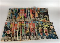 Assortment Of Vintage "Weird War" Comic Books