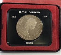 1871-1971 Elizabeth II D.G. Reg Silver Dollar