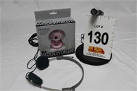 Woolworth's USB Web Cam, Microphones, Head Set