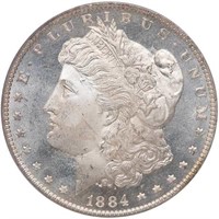 $1 1884-O PCGS MS65 DMPL CAC