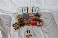 Playing Cards, (9 Complete Decks)