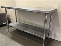 Stainless Steel Commercial Prep Table