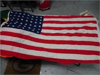 Vintage 48 star American Flag
