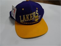 Vintage Lakers hat with tag
