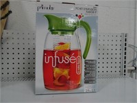 Fruit Infusion Pitcher - Green - Brown Box