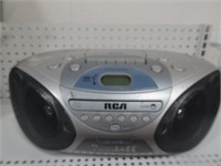 RCA boombox with CD and cassette
