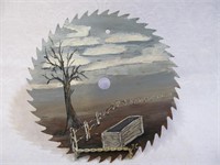 Painted saw blade