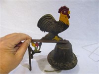 Iron small rooster bell