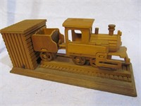 Wooden train, music box does not work
