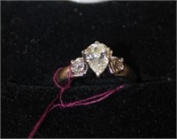 Ladies 14kt white gold Diamond Engagement Ring