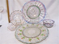 Painted dishes