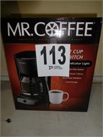 Mr. Coffee 12 cup coffee maker (new in box)