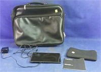 Blackberry tablet with charger & computer bag