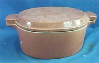 Vintage casserole dish with lid made by