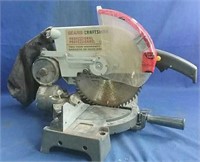 working Mitre saw