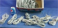 assorted 36 T/P Cat 5 network cables  ( 10 - 25