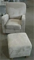 Microfibre Chair & footstool