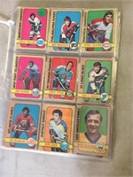 1972/73 62 Hockey Cards. Topps And Opc