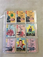 1968/69 Opc (70) Hockey Cards