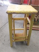 Wooden Painted Step Stool - 24"