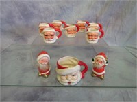 Santa S&P Shakers & Tiny Mugs