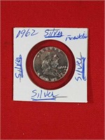 1962 Franklin Silver Half Dollar