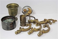 Brass & Glass Decorative Items