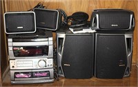 Aiwa Music Station with Five Aiwa