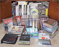 Selection of Cds & DVDs