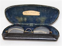 Vintage Men’s Spectacles in Case