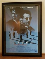 Autographed "Heat" Movie Poster - Signed with COA